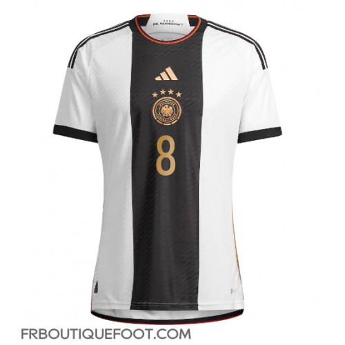 Maillot de foot Allemagne Leon Goretzka #8 Domicile vêtements Monde 2022 Manches Courtes